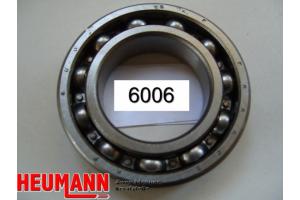 Kugellager 6006 (Z = 1 Seite geschlossen), (2Z = alle Seiten ges