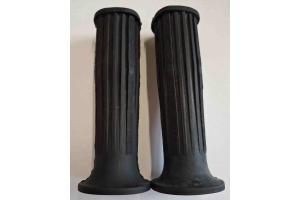 1 Paar Motorrad Griffbez�ge, Gummigriffe, schwarz