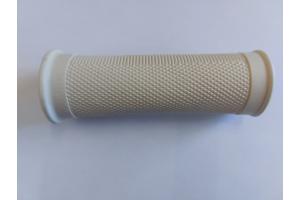 Mofa,Moped Griffbezug,ohne Wulst,innen 27mm,beidseitig offen,wei