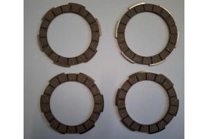 Kupplungslam.,Kupplungsscheiben Kreidler versch.Modelle,4St,8150