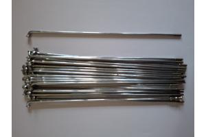 Speichen Hercules Modell 220,EDM2,34x192mm,verchromt,Kleeblatt