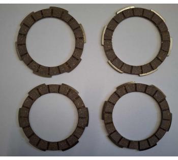 Kupplungslam.,Kupplungsscheiben Kreidler versch.Modelle,4St,8150