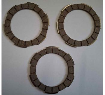Kupplungslam.,Kupplungsscheiben Kreidler K50-K51-R50,3 Stk,8150