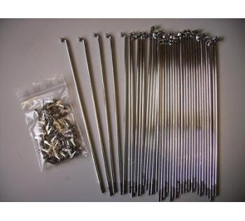 Speichen Hercules Bundeswehr,V+H,Trommelbemse,VA,36St